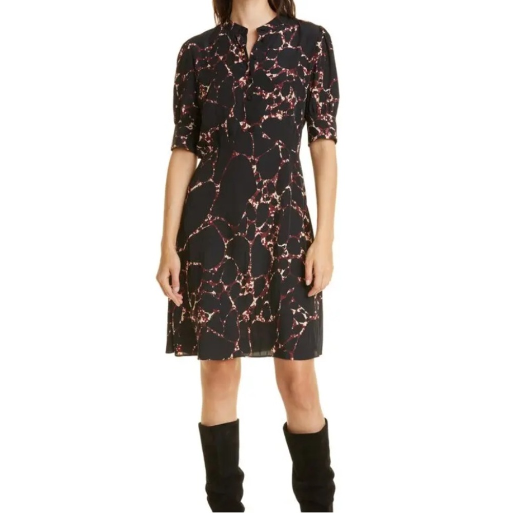 Ba&Sh Megan Printed dress